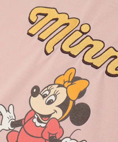 Disney tシャツ 「DISNEY/ディズニー」天竺 プリント/刺繍 WIDE