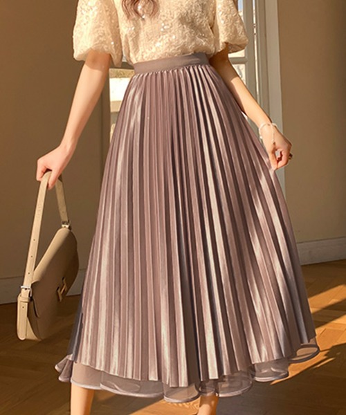 Girly Doll（ガーリードール） スカート リバーシブルチュールプリーツ