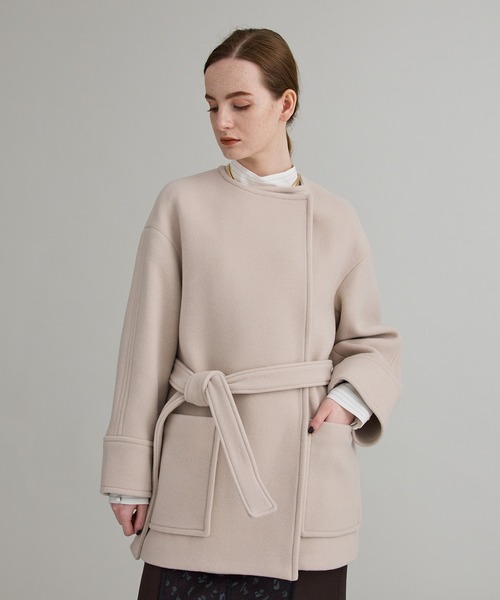 PUBLIC TOKYO（パブリックトウキョウ） ノーカラーコート FREE