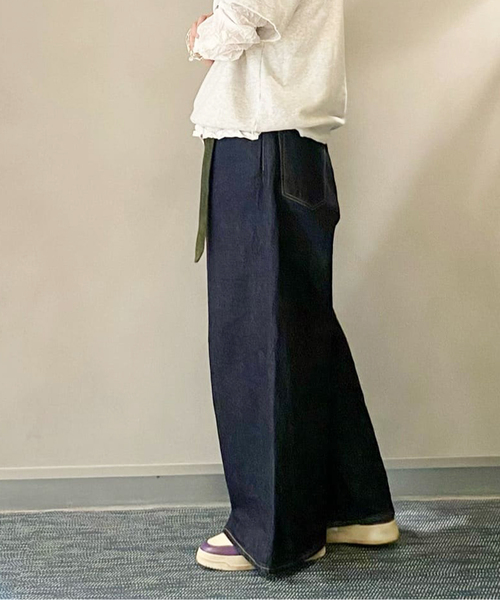 JOURNAL STANDARD LUXE　デニムパンツ SMALL ネイビー JOURNAL STANDARD LUXE 「JOURNAL LUXE」 デニムパンツ SMALL