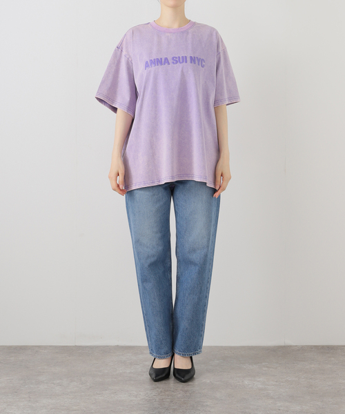 tシャツ ANNA SUI NYC/アナスイエヌワイシー/ダブルジェルプリントブリーチTシャツ レディース セール】ANNA SUI NYC/アナスイエヌワイシー/ダブルジェル