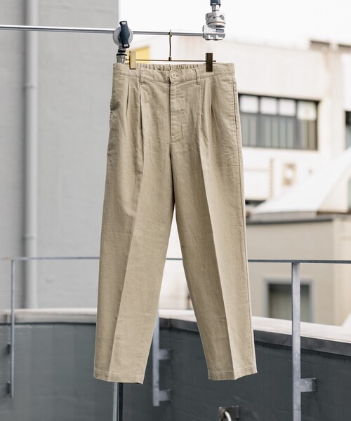 FREAK'S STORE（フリークスストア） スラックス LINEN COTTON EASY