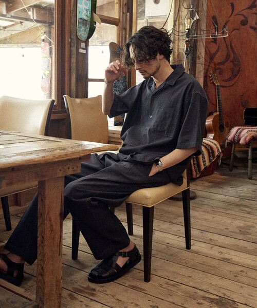 FREAK'S STORE（フリークスストア） スラックス LINEN COTTON EASY