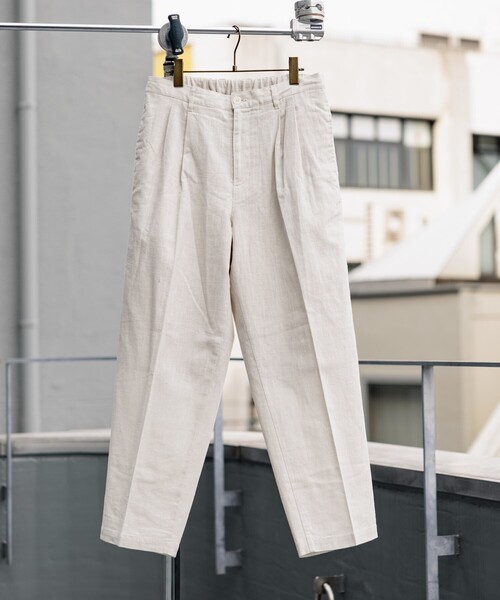FREAK'S STORE（フリークスストア） スラックス LINEN COTTON EASY