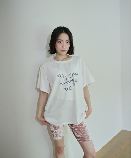 tシャツ smyeon member T-shirt/スミョンメンバーTシャツ彡 レディース Smyeon tシャツ smyeon member T-shirt/スミョンメンバーTシャツ