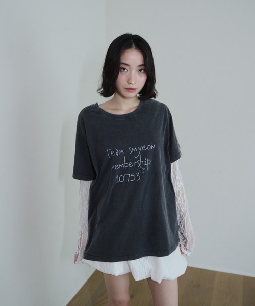 tシャツ smyeon member T-shirt/スミョンメンバーTシャツ彡 レディース Smyeon tシャツ smyeon member T-shirt/スミョンメンバーTシャツ
