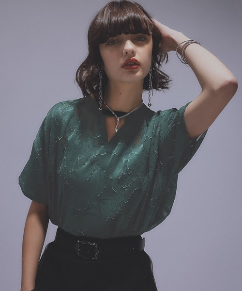 tシャツ シアージャガードトップス(HARE) レディース