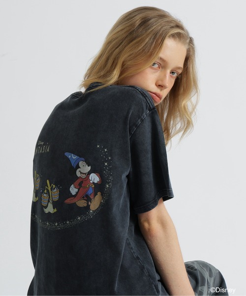 tシャツ 「Disney Collection」FANTASIA / MICKEY MOUSE / BROOM T-SHIRT / AVIREXWOM