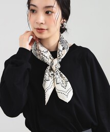 人気✨manipuri マニプリ カレイドバンダナ 大判スカーフ シルク100% manipuri（マニプリ） スカーフ バンダナ manipuri / カレイド