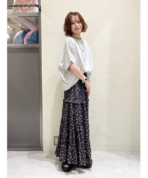 niko and… tシャツ ドルマンスリーブポンチョTシャツ レディース