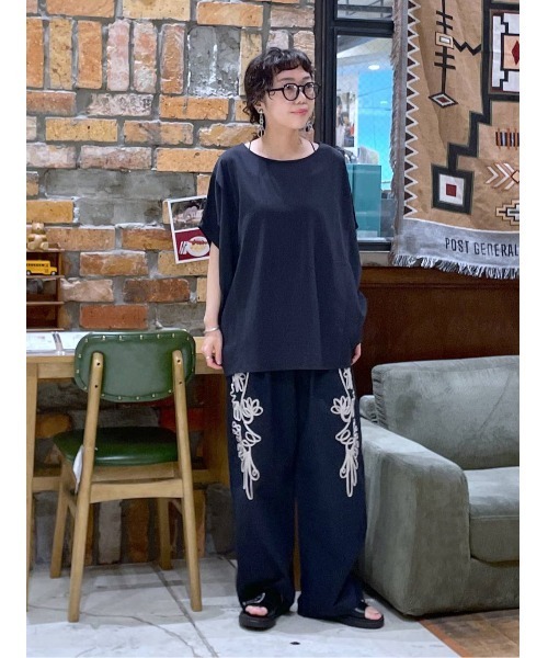 niko and… tシャツ ドルマンスリーブポンチョTシャツ レディース