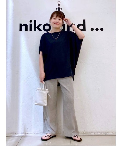 tシャツ ドルマンスリーブポンチョTシャツ レディース | niko and… | 12