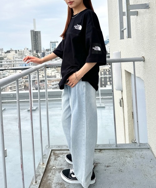 [ノースフェイス]STITCH DYEING 半袖 ティーシャツ★25SS★男女 ノースフェイス]STITCH DYEING 半袖 ティーシャツ☆25SS☆男女