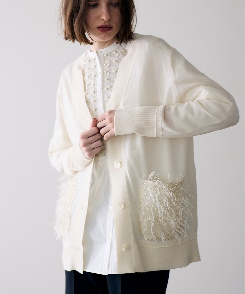 Marilyn Moon（マリリンムーン） カーディガン 「SOI-MeME」sheer