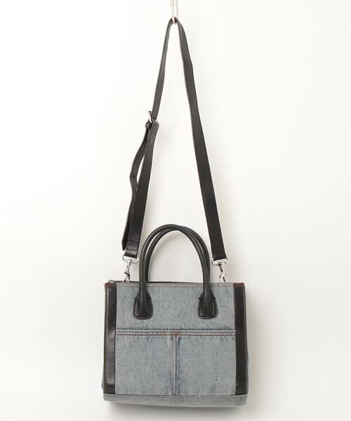 DIESEL 「DIESEL」 2WAYバッグ UNI インディゴブルー レディース 