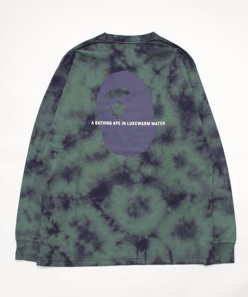 A BATHING APE 「A APE」 長袖Tシャツ XXX-LARGE パープル