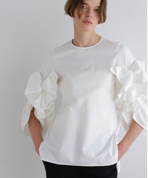 tシャツ ハイストレッチポンチカットソー レディース LE PHIL tシャツ ハイストレッチポンチカットソー レディース