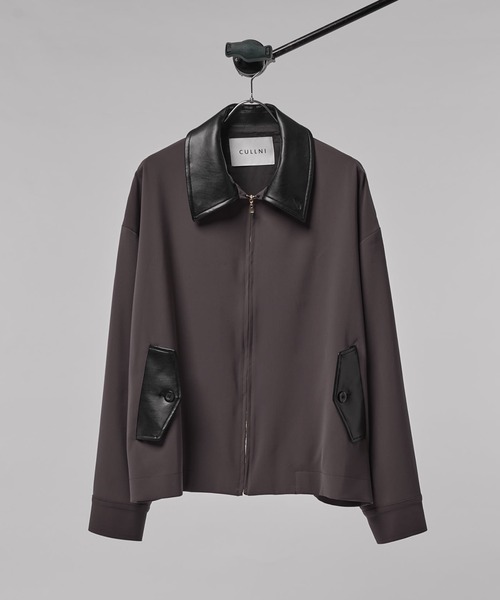 CULLNI ノーカラーブルゾン CULLNI（クルニ）｜ノーカラージャケット一覧 - WEAR