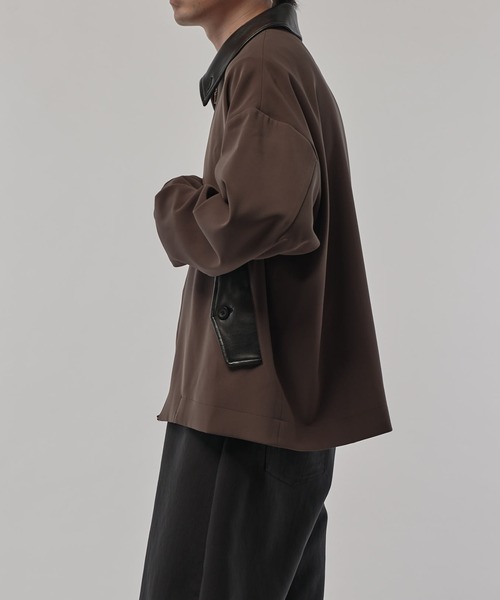 CULLNI 16AW ウール　メルトン　ライダース　ブルゾン　ジャケット Zip up blouson – URU TOKYO