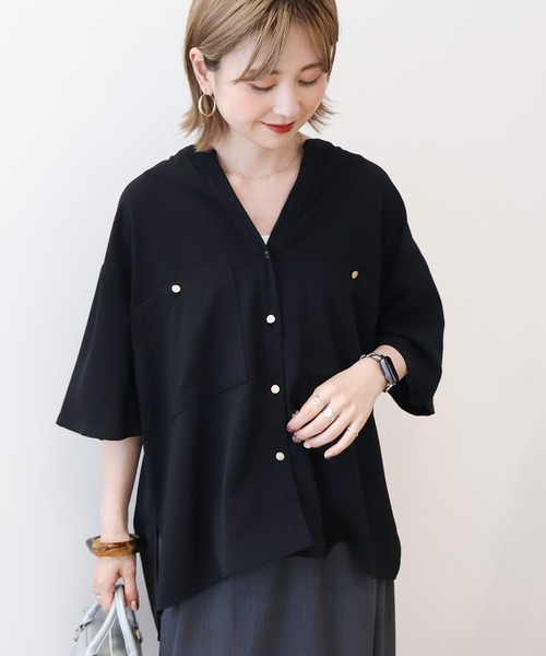 Katrin TOKYO oversize linen shirt 新品 oversize linen shirt | Katrin TOKYO