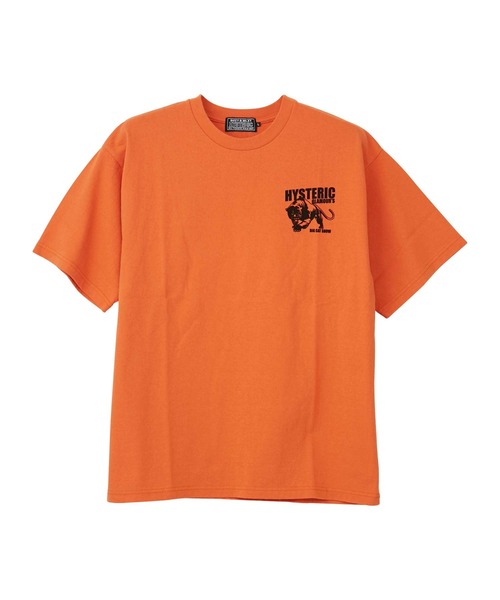 「HYSTERIC GLAMOUR」 半袖Tシャツ LARGE ベージュ メンズ