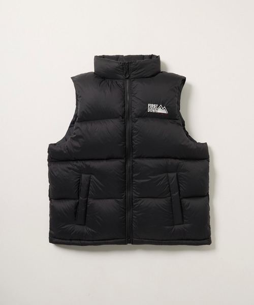 FIRST DOWN ダウンベスト ベスト FDUSA LIGHT BUBBLE VEST