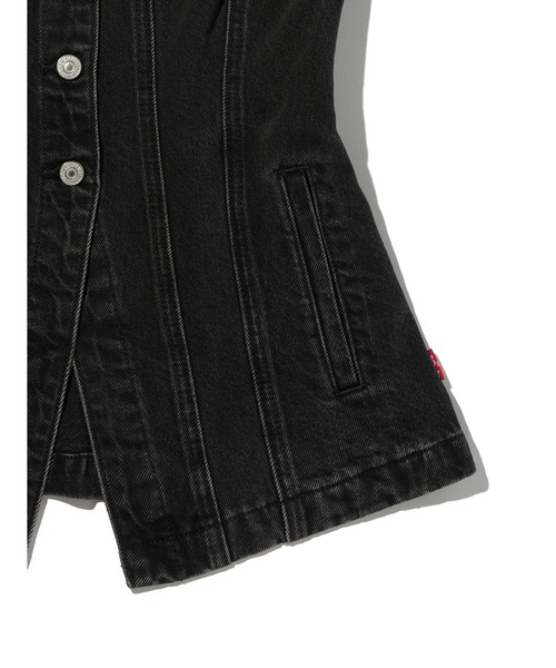 Levi's（リーバイス） ベスト ジレ テーラード ビスチェ レディース