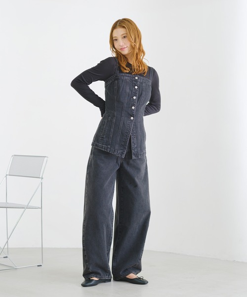 リーバイス（Levi’s）/テーラード ビスチェ Levi's（リーバイス） ベスト ジレ テーラード ビスチェ レディース