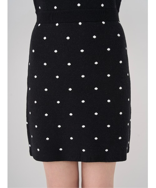 Darich 【新品】ノルディックドットニットミニワンピース ノルディックドットニットミニワンピース（ワンピース）｜Darich