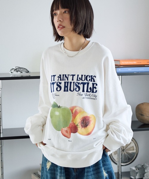 バーバリー　フルーツ　スウェット　トレーナー PBLIM トレーナー スウェット 「UNISEX」アソートフルーツスウェット