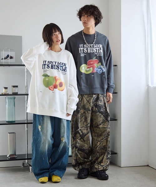 PBLIM トレーナー スウェット 「UNISEX」アソートフルーツスウェット