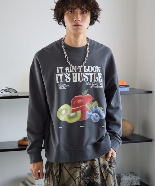 バーバリー　フルーツ　スウェット　トレーナー PBLIM トレーナー スウェット 「UNISEX」アソートフルーツスウェット