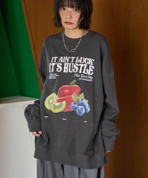バーバリー　フルーツ　スウェット　トレーナー PBLIM トレーナー スウェット 「UNISEX」アソートフルーツスウェット