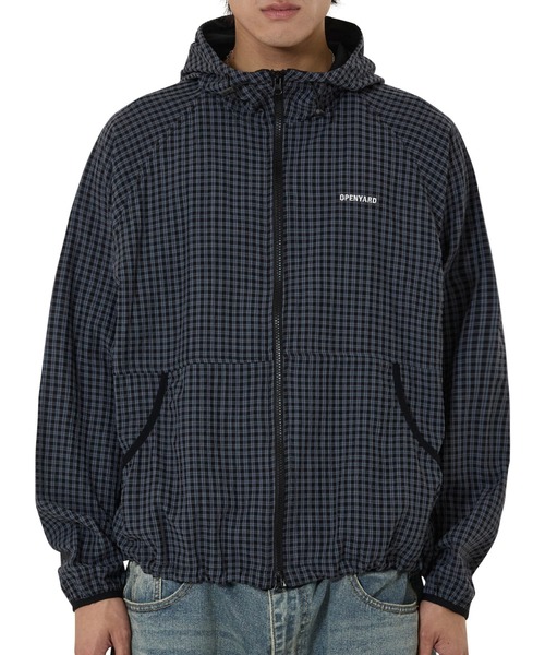OY（オーワイ） コート アウター 「OY/オーワイ」CHECK HOODED