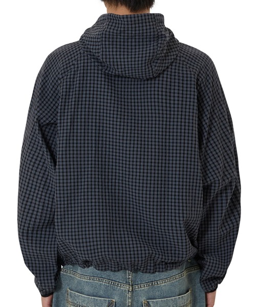 OY（オーワイ） コート アウター 「OY/オーワイ」CHECK HOODED