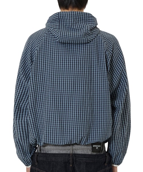 OY（オーワイ） コート アウター 「OY/オーワイ」CHECK HOODED