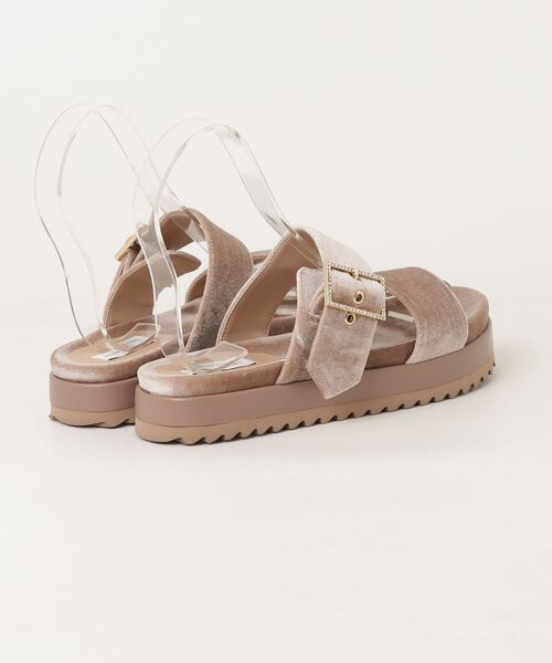 UNITED ARROWS（ユナイテッドアローズ） フラットサンダル 37 ベージュ 