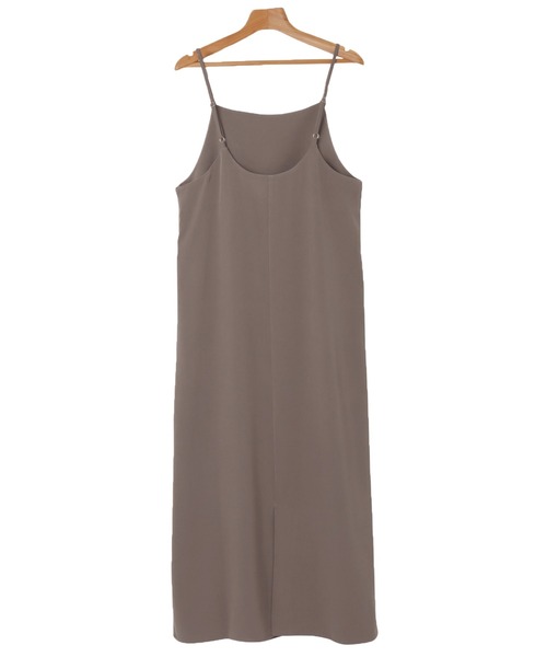 「evernavy」 ノースリーブワンピース S チャコールグレー レディース_画像6