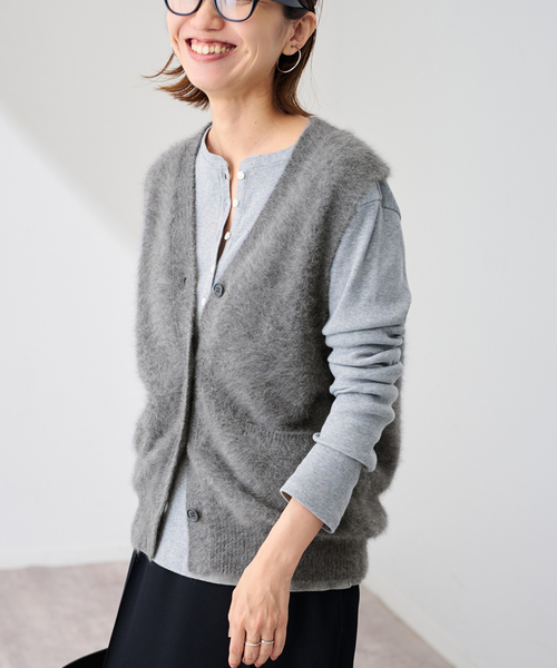 Frameworkベスト FRAMeWORK（フレームワーク） ベスト FREE ネイビー レディース