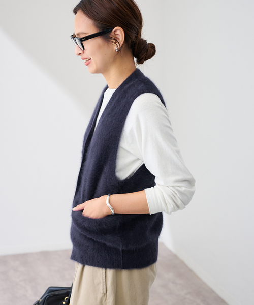 FRAMeWORK（フレームワーク） ベスト ジレ FOX/CAS ベスト レディース