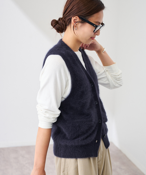 FRAMeWORK（フレームワーク） ベスト ジレ FOX/CAS ベスト レディース