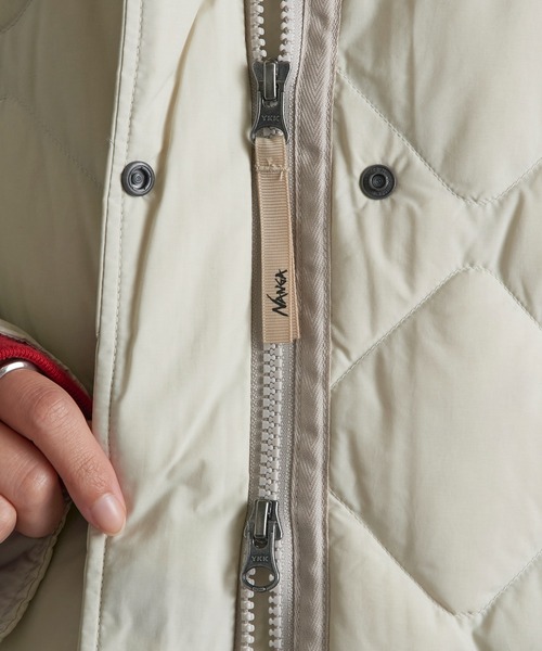 ダウンコート ダウンジャケット 「NANGA」RIB COLLAR QUILTED DOWN COAT W ND2442-1C603 レディースの画像