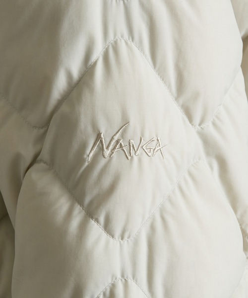 ダウンコート ダウンジャケット 「NANGA」RIB COLLAR QUILTED DOWN COAT W ND2442-1C603 レディースの画像