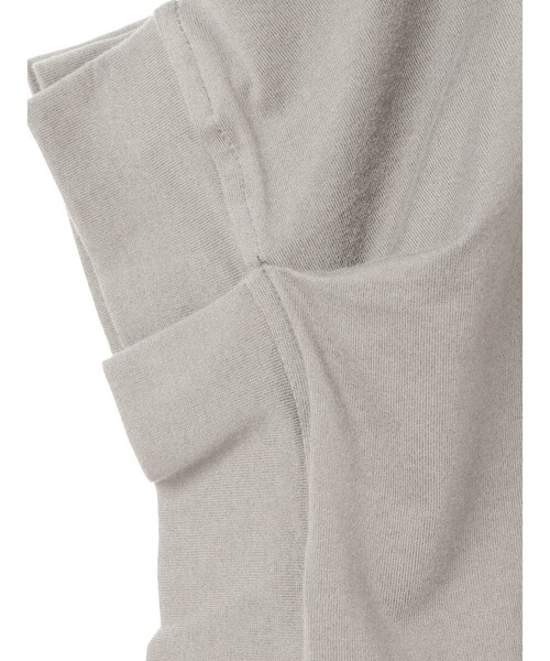 「mizuiroind」 半袖カットソー FREE オフホワイト レディース_画像6