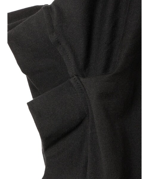 「mizuiroind」 半袖カットソー FREE オフホワイト レディース_画像8