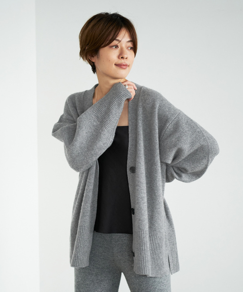 plage（プラージュ） ニットカーディガン FREE ホワイト レディース