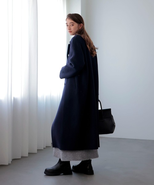 Jines（ジネス） コート アウター シャルムビーバーロングコート