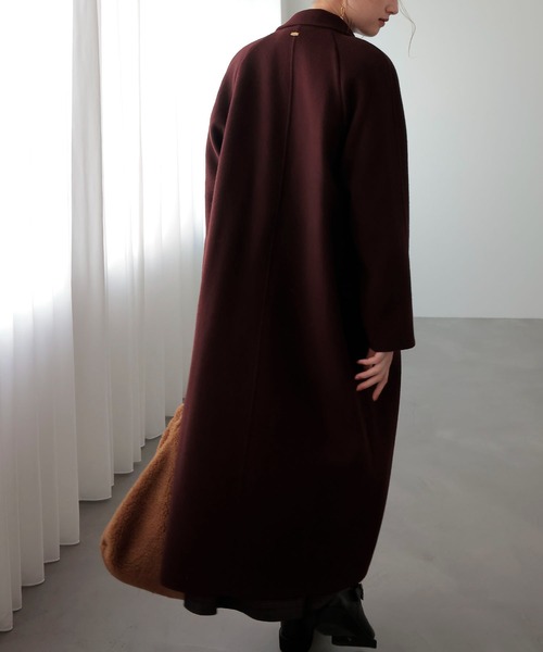 Jines（ジネス） コート アウター シャルムビーバーロングコート