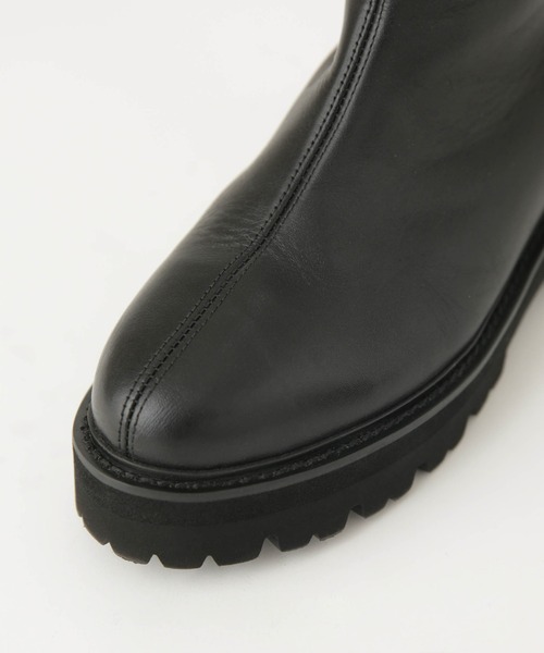 「CAMINANDO」 ショートブーツ 38 オフホワイト レディース_画像4