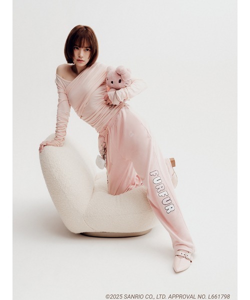 FURFUR（ファーファー） スウェットパンツ ジャージ HELLO KITTY